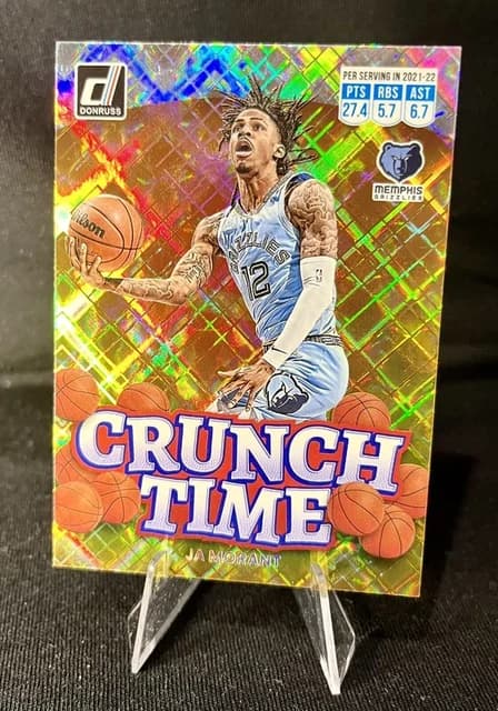 2022-23 Panini Donruss Crunch Time Diamond Ja Morant #15