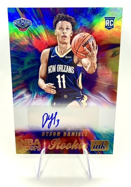 Dyson Daniels Panini Hoops 2022-23 ROOKIE INK GOLD #RI-DYS