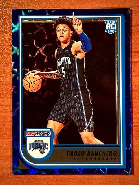 Paolo Banchero Hoops 2022-23 HYPER BLUE Rookie RC #231