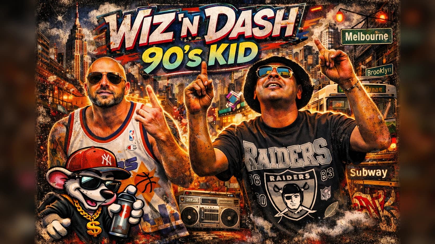 Wiz 'n Dash — 90's Kid (Hip-Hop Showcase)
