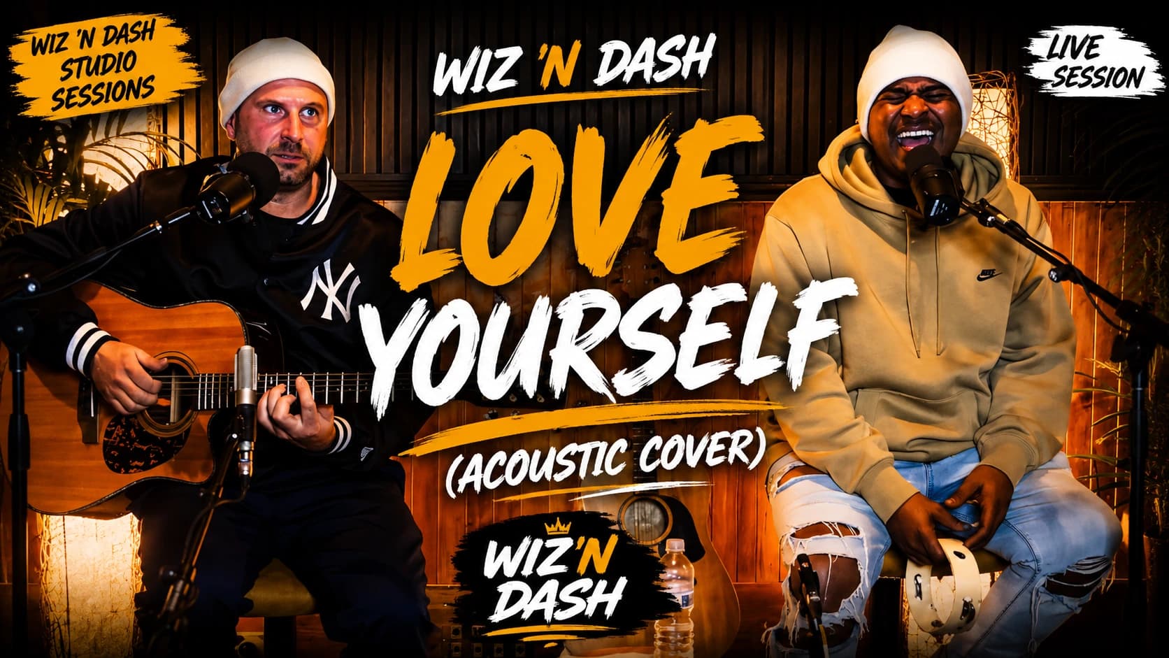 Wiz 'n Dash — Love Yourself (Acoustic Cover) Live Studio Session